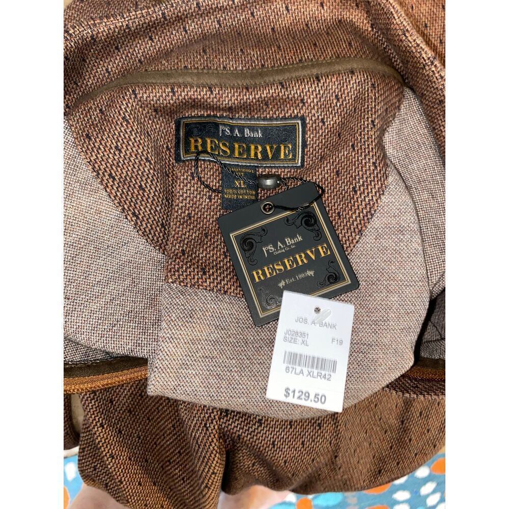 PS. A. Bank Reserve Traditional Fit XL NWT $129.50 100% Cotton Brown Long Sleeve - Picture 8 of 11